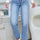 Straight Jeans with Pockets Trendsi Hanalas