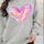 Valentine’s Day Heart Round Neck Drop Shoulder Sweatshirt | Hanalas