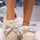 Bow Suede Platform Plush Slippers Trendsi Hanalas