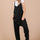 Oh Full Size V-Neck Wide Strap Overalls with Pockets | Hanalas