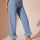 Plush Hem High Rise Straight Jeans Trendsi Hanalas