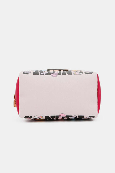 Nicole Lee USA Printed Extra Large Cosmetic Pouch | Hanalas