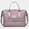 Diamond Grid Oxford Cloth Oversize Travel Bag | Hanalas