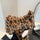 Leopard Fluff Shoulder Bag Trendsi Hanalas