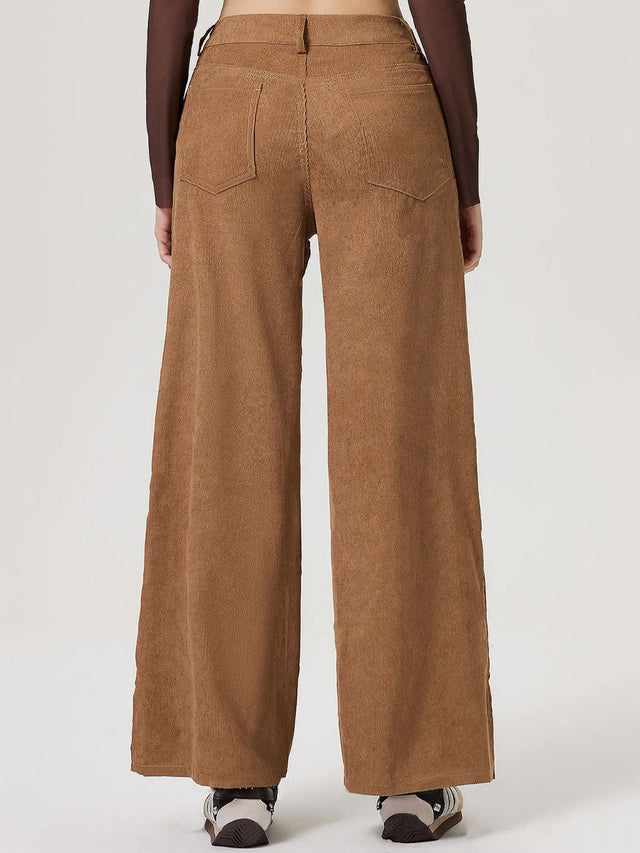 Wide Leg Pants with Pockets | Hanalas