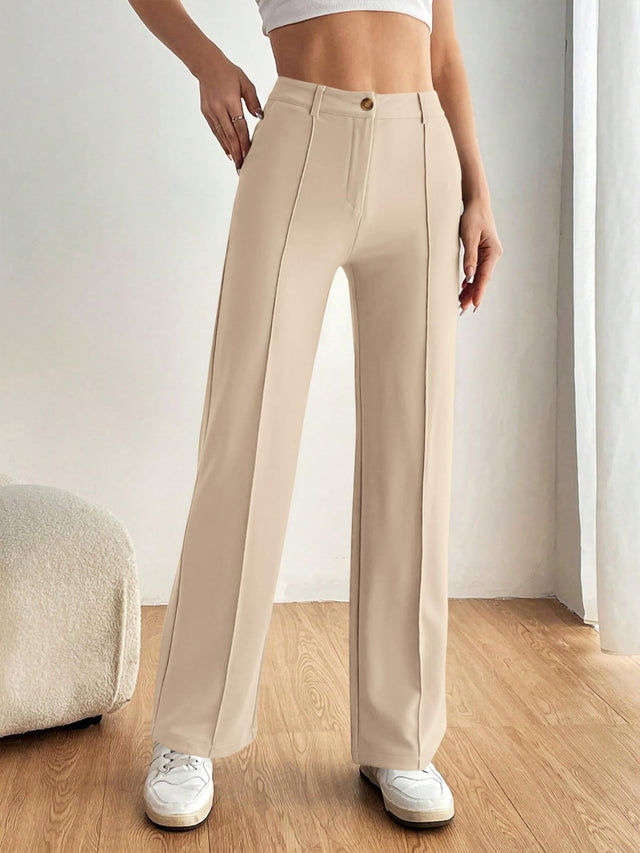 High Waist Wide Leg Pants | Hanalas