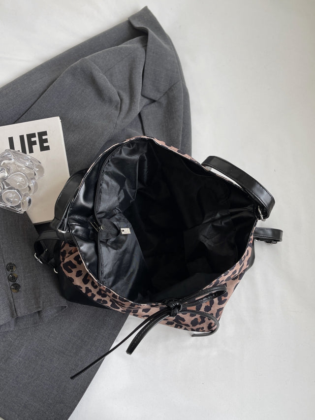 Leopard Dual Purpose Crossbody Bag | Hanalas