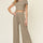 Double Take Full Size Round Neck Top and Pants Set | Hanalas