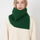 Slit Pullover Knit Scarf | Hanalas