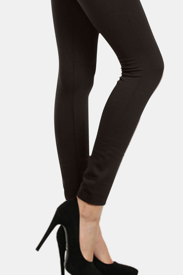 Yelete Seamless High Waist Fleece Leggings | Hanalas