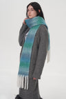 Fringe Gradient Thermal Scarf | Hanalas