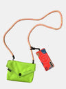 Himawari Solid Color Envelope Shape Crossbody Bag with Removable Strap | Hanalas