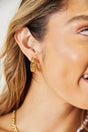 Adored Stainless Steel 18K Gold-Plated Earrings | Hanalas