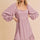 Aemi + Co Ruffled Hem Square Neck Balloon Sleeve Mini Dress | Hanalas