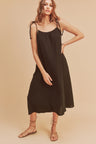 Aemi+Co Midi Cami Dress with Pockets | Hanalas