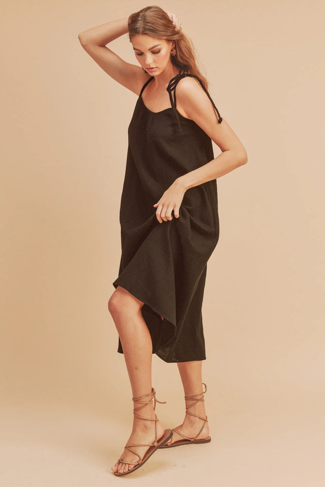 Aemi+Co Midi Cami Dress with Pockets | Hanalas