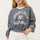 And The Why BEVERLY HILLS 92 CALIFORNIA Contrast Crop Sweatshirt Trendsi Hanalas