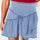 Asymmetric Ruffle Overlay Denim Mini Skirt | Hanalas
