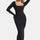 Basic Bae Built-In Shapewear Square Neck Long Sleeve Maxi Dress | Hanalas