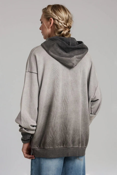 Basic Bae Drop Shoulder Long Sleeve Hoodie with Kangaroo Pocket | Hanalas