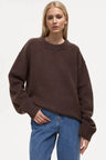 Basic Bae Round Neck Dropped Shoulder Sweater Trendsi Hanalas