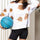 Basketball Round Neck Long Sleeve Sweatshirt Trendsi Hanalas