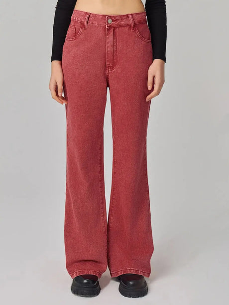 Bootcut Jeans with Pockets | Hanalas