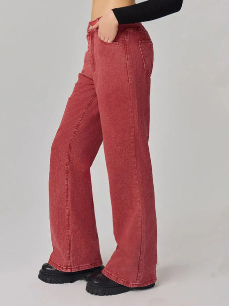 Bootcut Jeans with Pockets | Hanalas