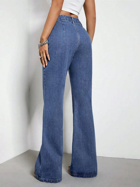Bootcut Jeans with Pockets | Hanalas