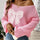 Bow Boat Neck Long Sleeve Sweater Trendsi Hanalas