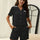 Button Down Short Sleeve Top and Shorts Lounge Set | Hanalas