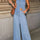 Button Down Vest and Wide Leg Jeans Denim Set | Hanalas