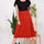 Celeste Full Size Two Tone Animal Print Flutter Sleeve Midi Dress Plus Size | Hanalas