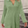Collared Neck Long Sleeve Sweater Dress with Pockets | Hanalas