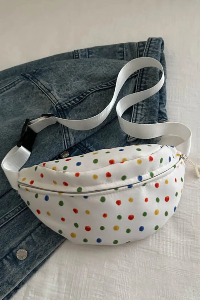 Contrast Polka Dot Crossbody Bag Trendsi Hanalas