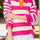 Contrast Stripes Johnny Collar Long Sleeve Sweater Trendsi Hanalas