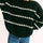 Contrast Stripes Round Neck Long Sleeve Sweater Trendsi Hanalas