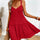 Crisscross Double Spaghetti Straps Tiered Cami Dress | Hanalas