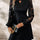 Cutout Lace Long Sleeve Mini Dress | Hanalas