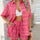 Devine Printed Button Down Shirt and Shorts Set | Hanalas