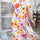 Devine Printed Johnny Collar Button Down Short Sleeve Midi Shirt Dress | Hanalas