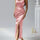 Devine Slit Ruched Maxi Cami Dress | Hanalas