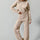 Double Take Full Size Checkered Round Neck Top and Pants Set | Hanalas
