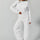 Double Take Full Size Checkered Round Neck Top and Pants Set | Hanalas