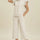 Double Take Full Size Texture Ruffle Short Sleeve Top and Wide Leg Pants Set | Hanalas