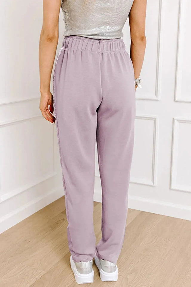 Drawstring Pants with Pockets Trendsi Hanalas