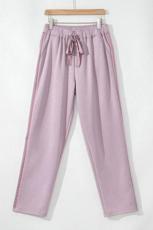 Drawstring Pants with Pockets Trendsi Hanalas