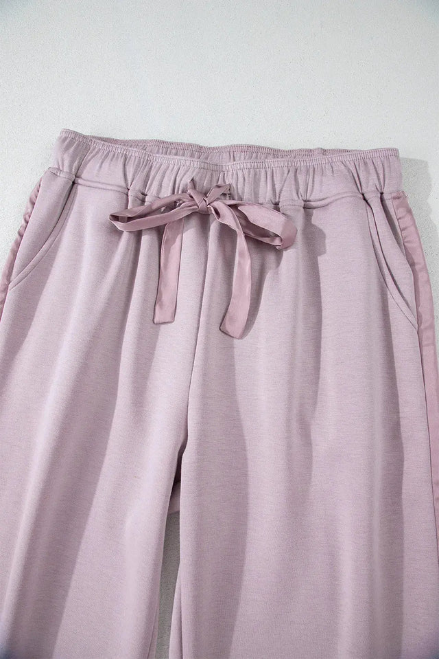 Drawstring Pants with Pockets Trendsi Hanalas