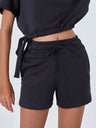 Drawstring Solid Color Shorts with Pockets | Hanalas