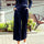 Frill Round Neck Long Sleeve Top and Pants Set | Hanalas